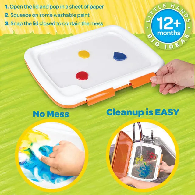 Crayola Easy-Clean Fingerpaint - Laadlee