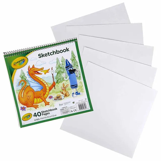 Crayola Spiral-bound Sketchbook - 40 pages - Laadlee