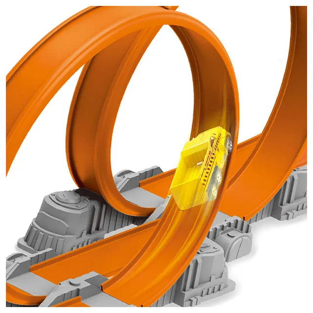 D-Power Ejection DIY Track Set & Colour Changing Car - 62Pcs - Laadlee