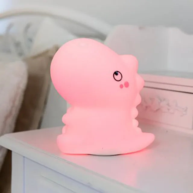 InnoGio - Gio Dino Silicone Night Light - Laadlee