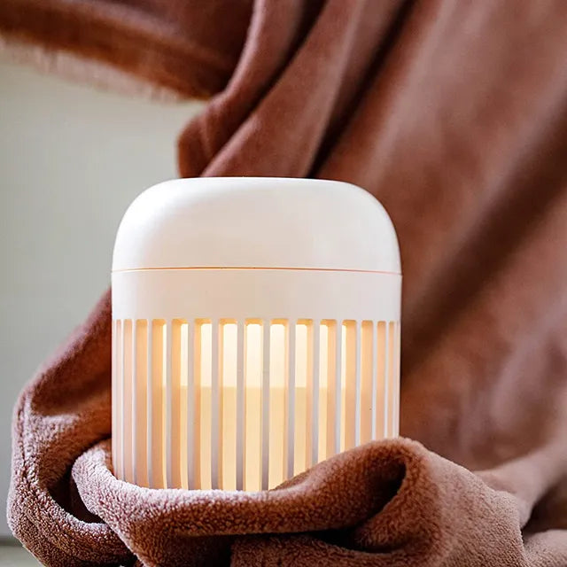 InnoGio - Hygro, Ultrasonic Air Humidifier with Night Light - Pink - Laadlee