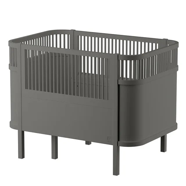 Sebra Baby & Junior Bed - Classic Grey - Laadlee