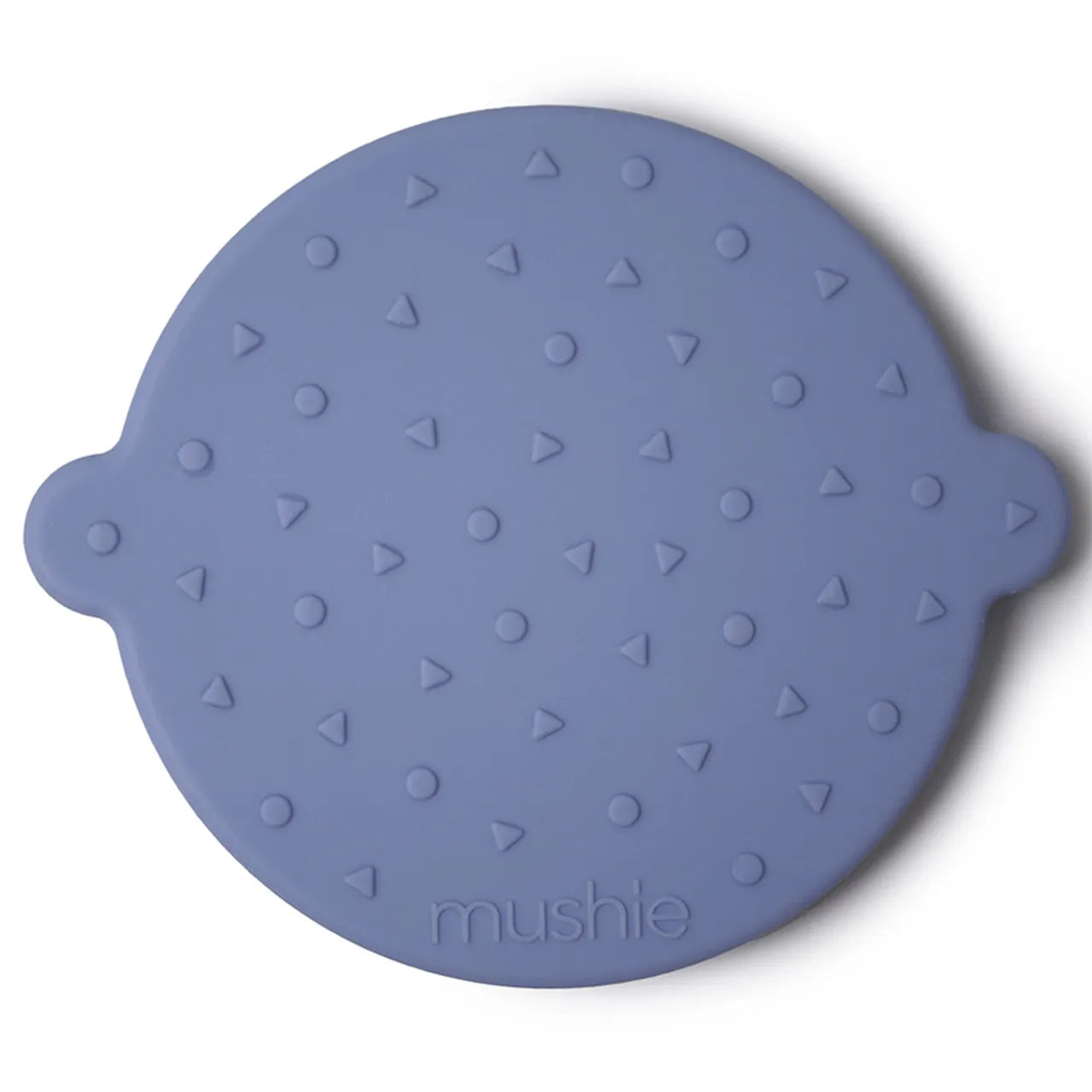 Mushie Teether Face Blueberry - Laadlee