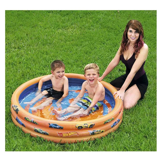 Bestway Pool 3-Ring - Hot Wheels