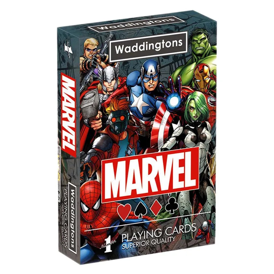 Waddingtons Playing Cards - Marvel