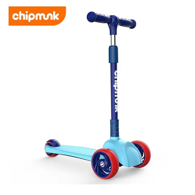 Chipmunk Folding Scooter Blue - Laadlee
