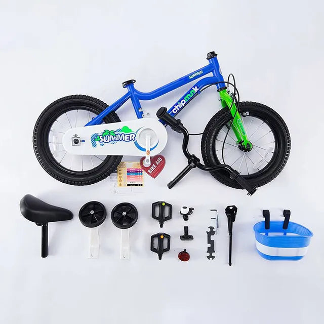 Chipmunk Kids Bike - MK 12" Blue - Laadlee