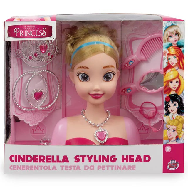 Grandi Giochi Princess Styling Head Cinderella