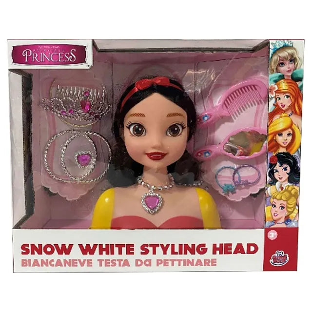 Grandi Giochi Princess Styling Head Snow White