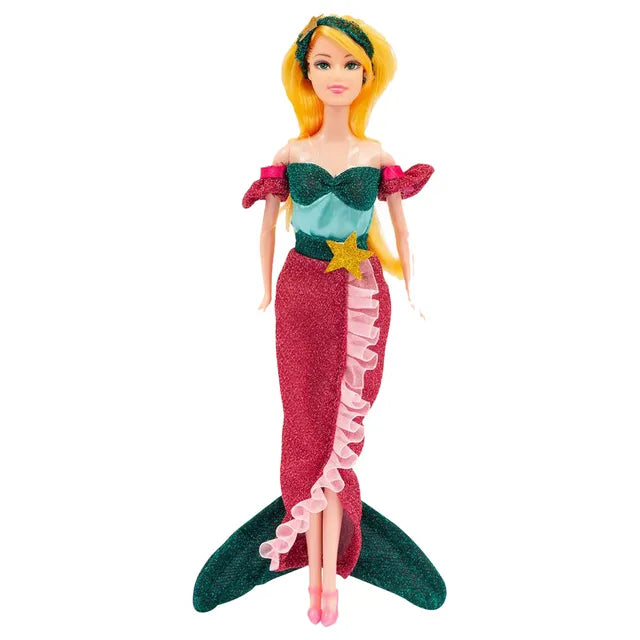 Grandi Giochi Princess Fairy Doll Mermaid 30cm