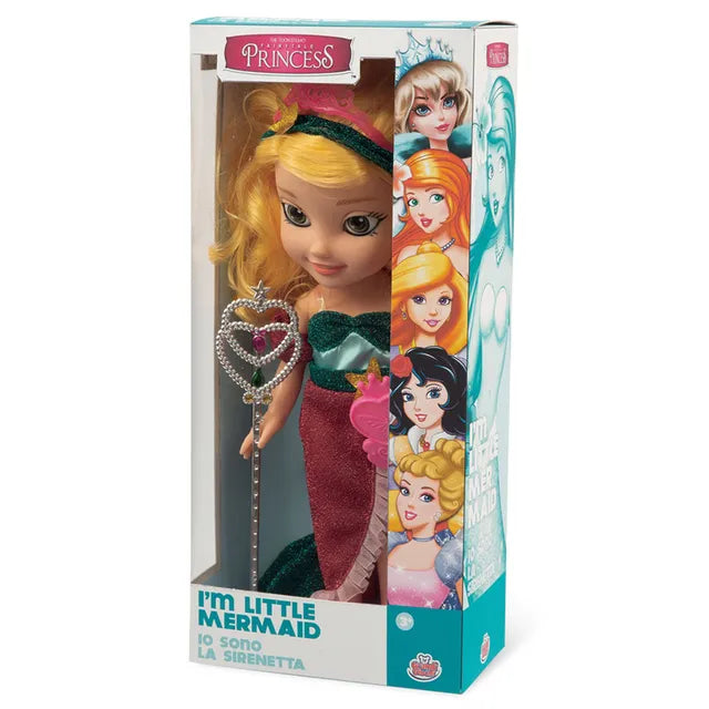 Grandi Giochi Princess Doll Mermaid 38cm