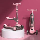 Mideer Foldable Scooter LED - Pink