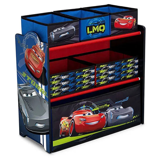 Delta Children Pixar Cars 3 Multi-Bin Toy Organizer