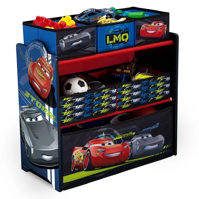 Delta Children Pixar Cars 3 Multi-Bin Toy Organizer