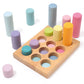 Grimm's Stacking Game Small Pastel Rollers