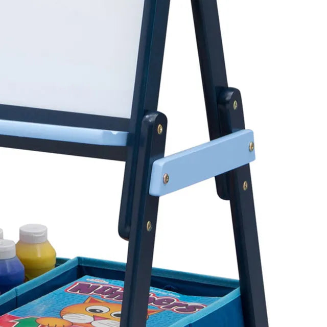 Delta Children Space Adventures Wooden Activity Easel With Storage