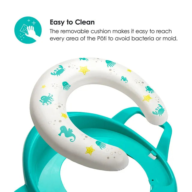 Bbluv Poti Toilet Seat - Aqua - Laadlee