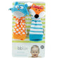 Bbluv Duo Foot Finders Socks with Rattle - Owl And Fox - Laadlee