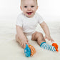 Bbluv Duo Foot Finders Socks with Rattle - Owl And Fox - Laadlee