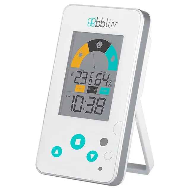 Bbluv Igro 2 In 1 Digital Thermometer For Baby's Room - White - Laadlee