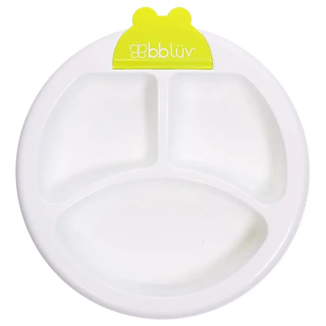 Bbluv Plato - Warm Feeding Plate - Lime - Laadlee