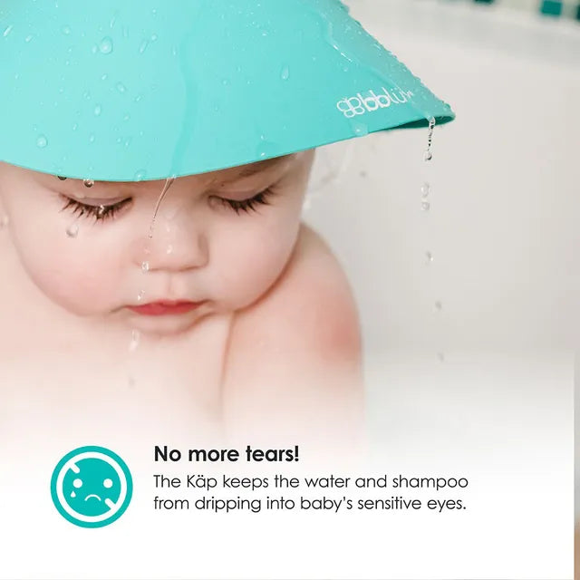 Bbluv Kap Silicone Shampoo Repellant Cap - Aqua - Laadlee