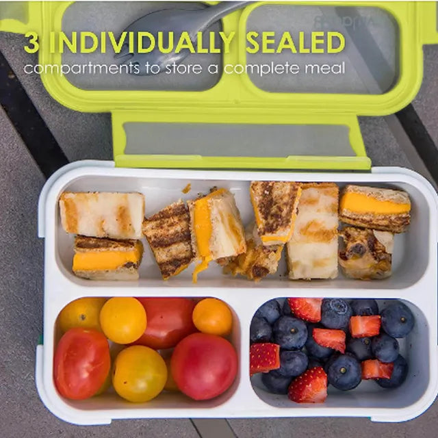 Bbluv Bento Lunch Box - Lime - Laadlee