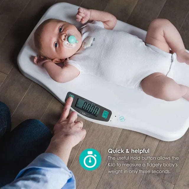 Bbluv Kilo Digital Baby Scale - White - Laadlee