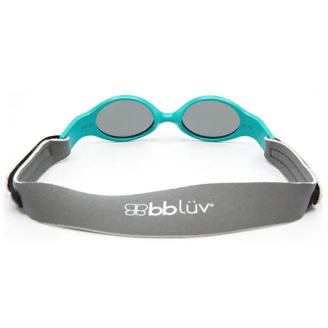 Bbluv Solar Mini Unbreakable 2-Step Evolving Sunglasses - Aqua - Laadlee