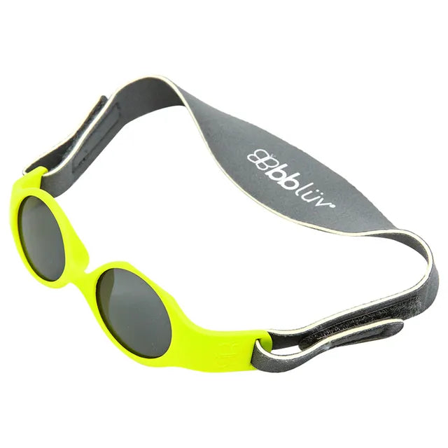Bbluv Solar Mini Unbreakable 2-Step Evolving Sunglasses - Lime