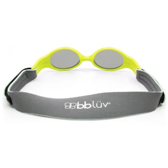 Bbluv Solar Mini Unbreakable 2-Step Evolving Sunglasses - Lime - Laadlee