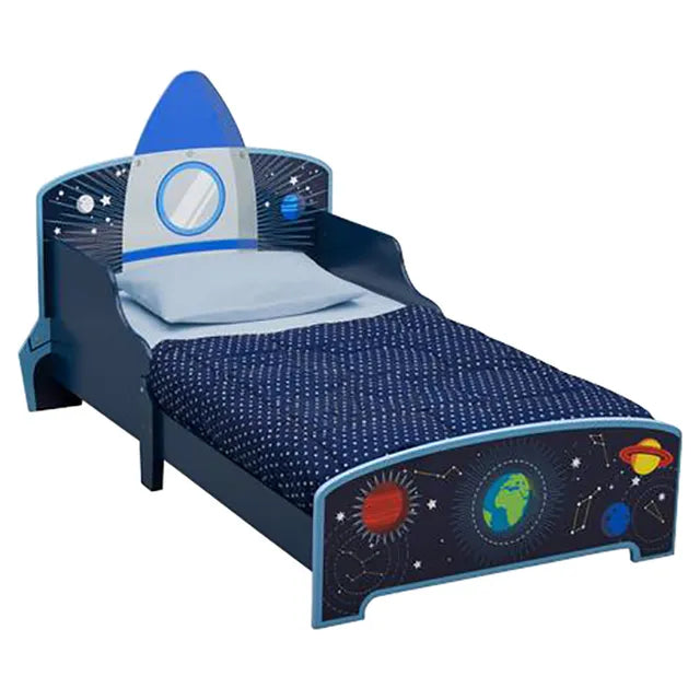 Delta Children Space Adventures Wooden Toddler Bed