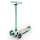 Micro Maxi Deluxe Scooter with LED Wheel - Mint - Laadlee