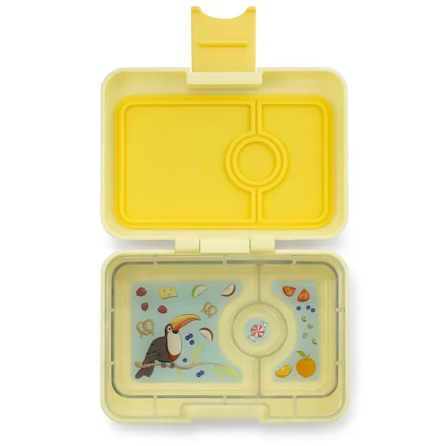 Yumbox Minisnack Box 3 Compartment - Sunburst Yellow