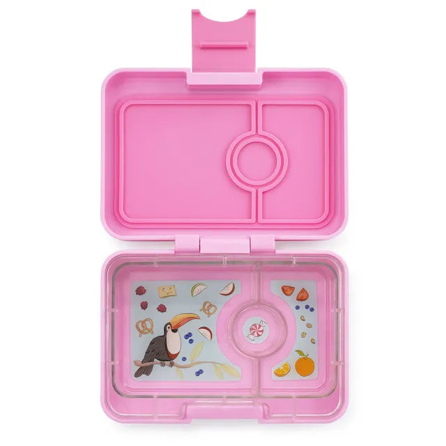 Yumbox Minisnack Box 3 Compartment - Stardust Pink