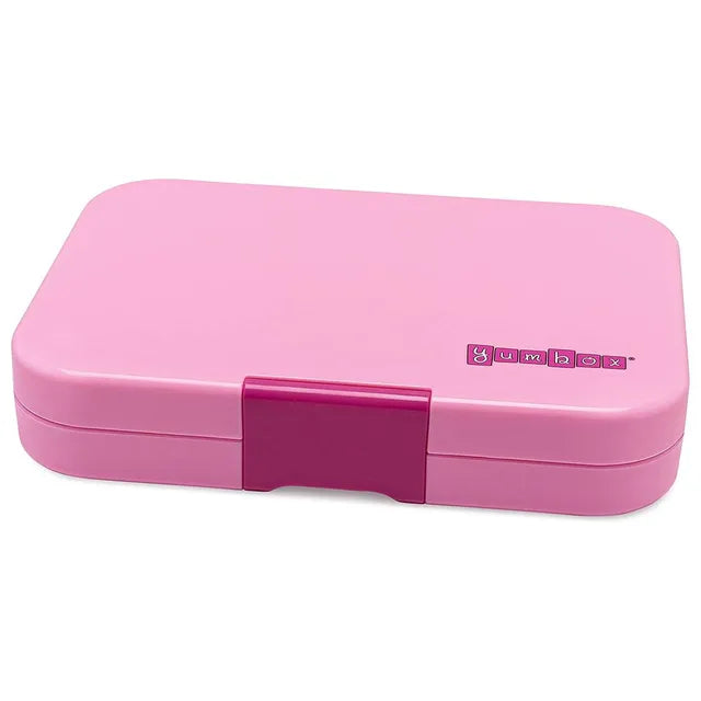 Yumbox Tapas 4 Compartment Rainbow Lunch Box - Capri Pink