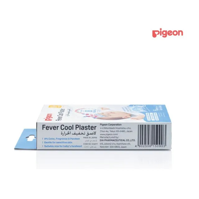 Pigeon Fever Cool Plaster For Baby'S Forehead - Pack of 6