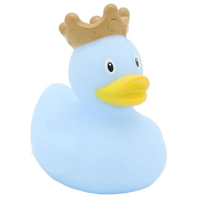 Lilalu  Bath Toy Duck With Crown - Light Blue