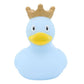 Lilalu  Bath Toy Duck With Crown - Light Blue