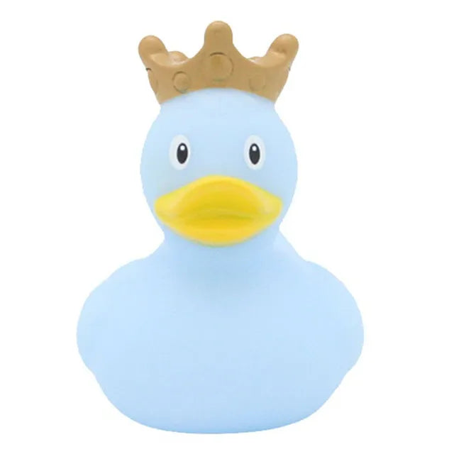 Lilalu  Bath Toy Duck With Crown - Light Blue