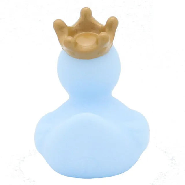 Lilalu  Bath Toy Duck With Crown - Light Blue