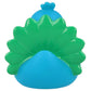 Lilalu Bath Toy Peacock Rubber Duck - Blue