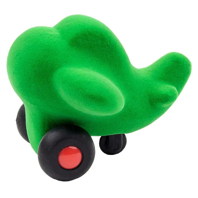 Rubbabu Soft Baby Toy-Charles Little Airplane - Green