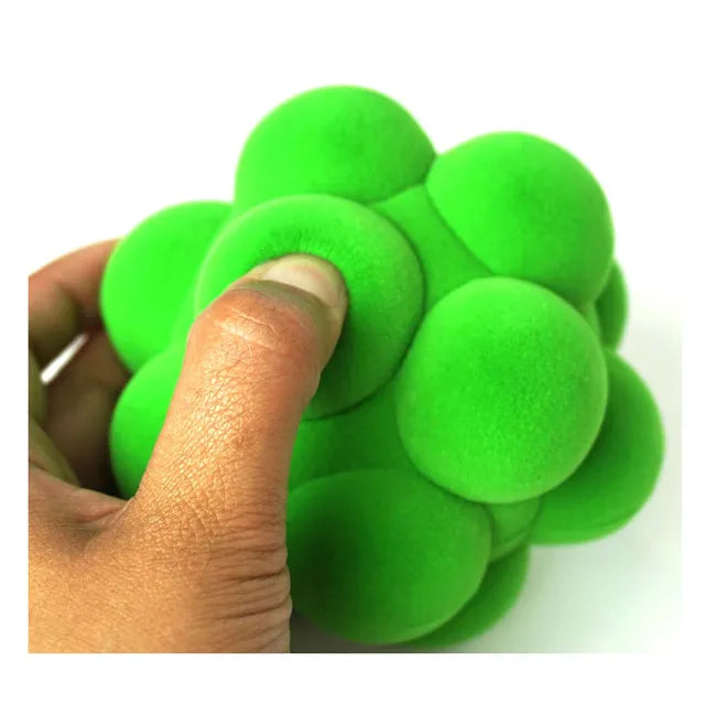 Rubbabu Sensory Ball Large 4 Bubble - Green