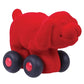 Rubbabu Aniwheelies Dog Small - Red