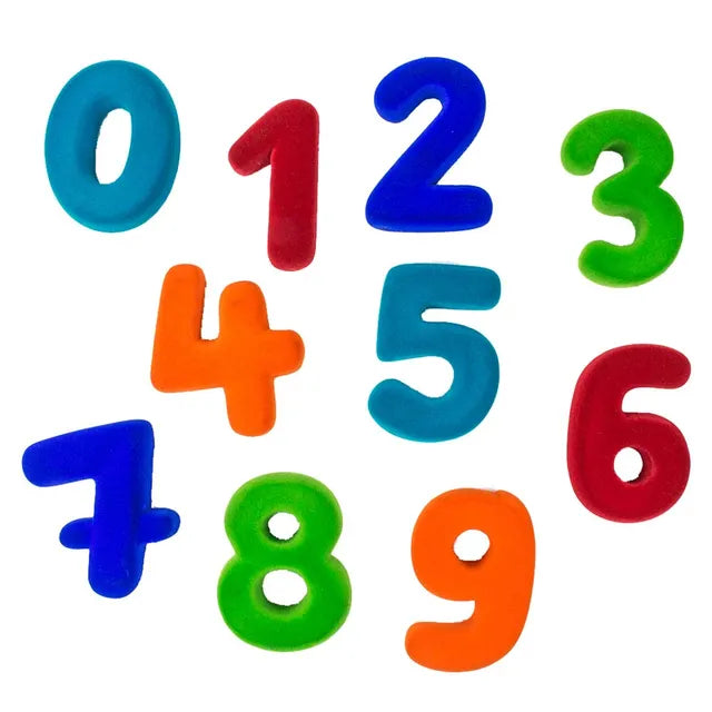 Rubbabu Numeral Set Large Magnetic