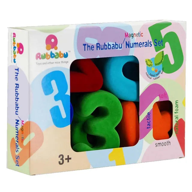 Rubbabu Numeral Set Large Magnetic