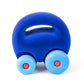 Rubbabu Soft Baby Toy Original Mascot Car - Blue