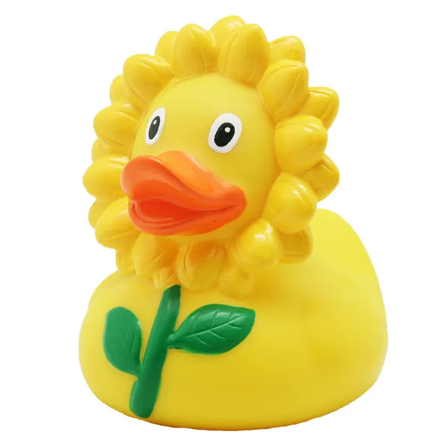 Lilalu Bath Toy Sunflower Duck - Yellow