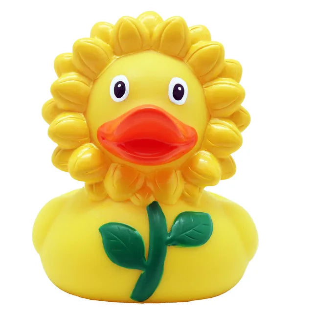 Lilalu Bath Toy Sunflower Duck - Yellow